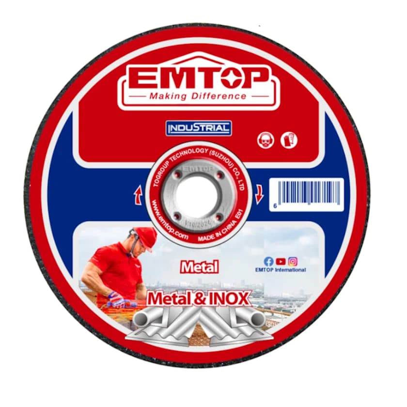 Диск металл 125x1,0 мм Emtop EACD101251