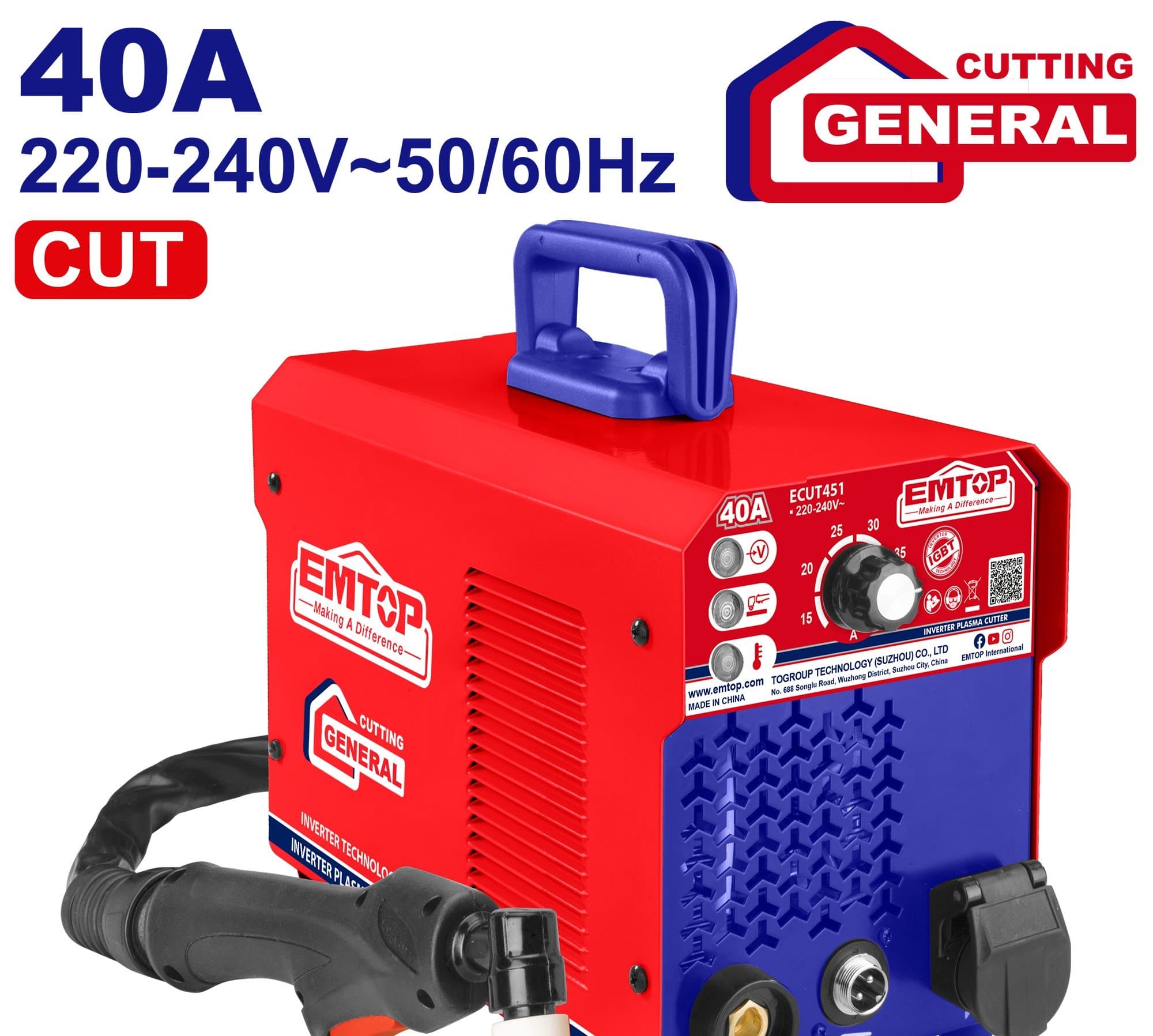 Сварка сокращена 40a emtop ecut451