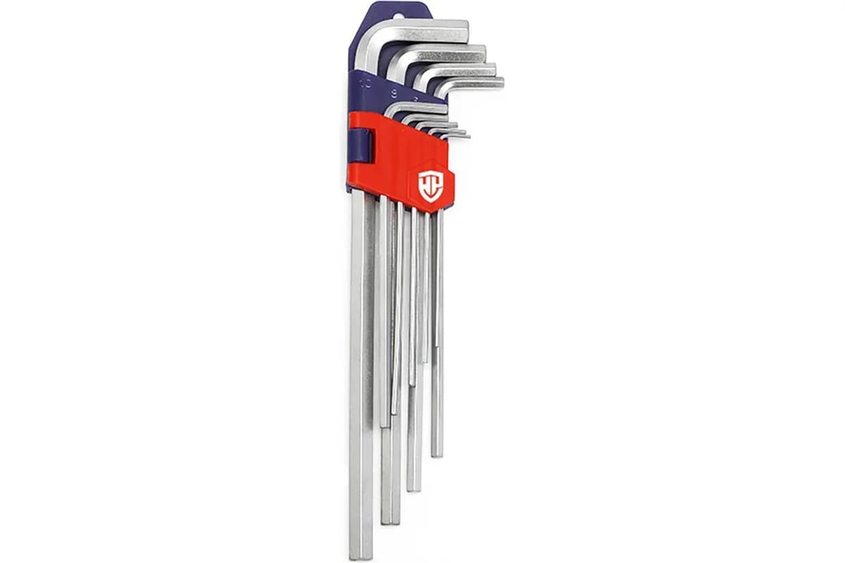 Hexagonal key set 9 pieces Workpro