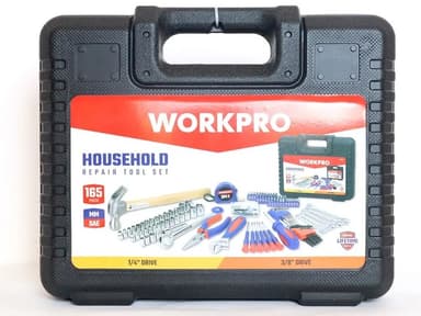 Набор инструментов 165 штук WorkPro WP209022