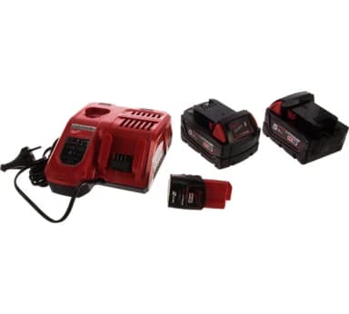 Charger and 2 pieces of 2 5.0ah M18 battery Milwaukee 4933459217