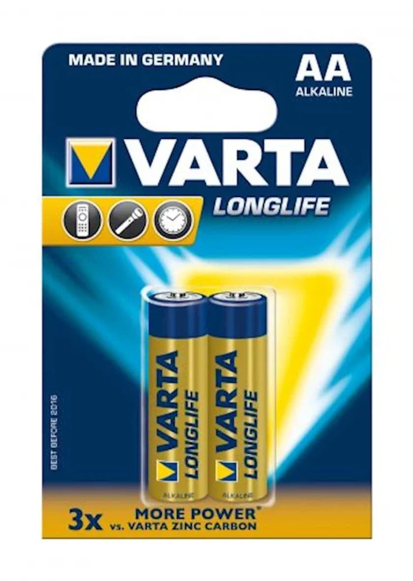 Batareya Longlife AA2 Varta