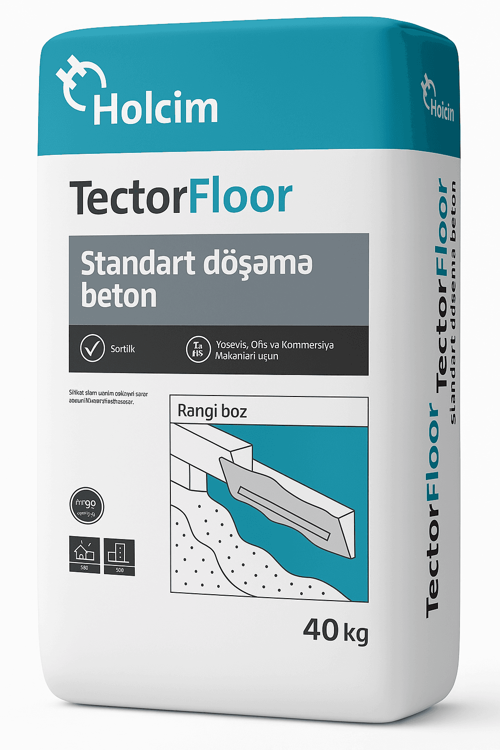 Floor Standart döşəmə beton 448 40kq Tector