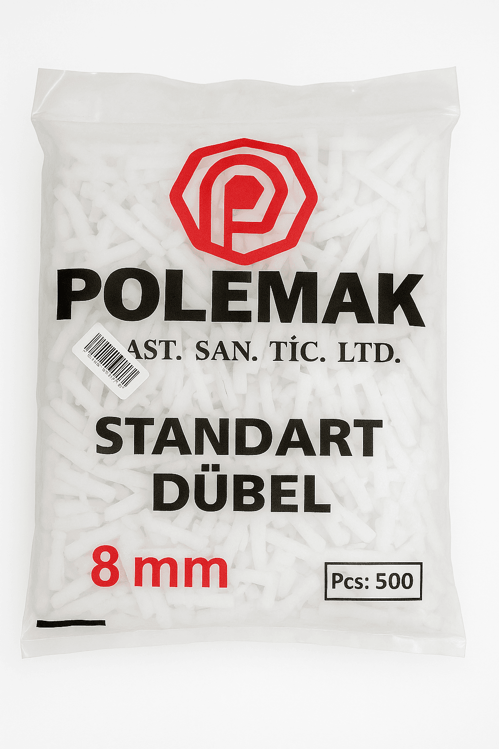 White Propka 8mm Polemak