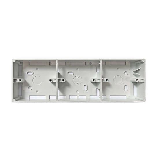 Clip-on electrical assembly box N3 Remplast