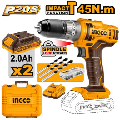 Drel 2 Battery 20V INGCO X CIDLI201452