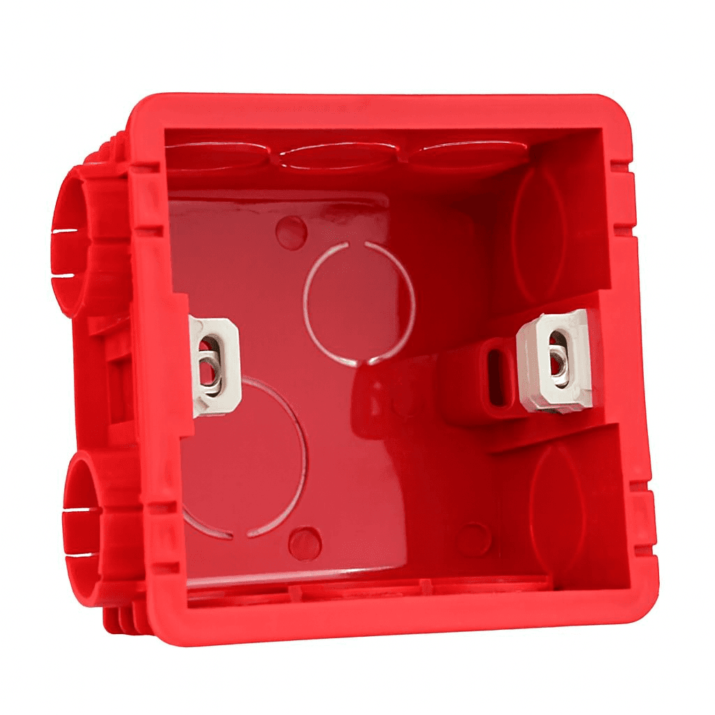 Universal Electric Montage Box Red Remplast