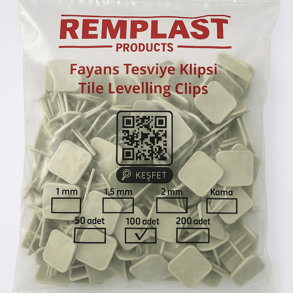 1.5mm Remplast FK115 holding the tile level