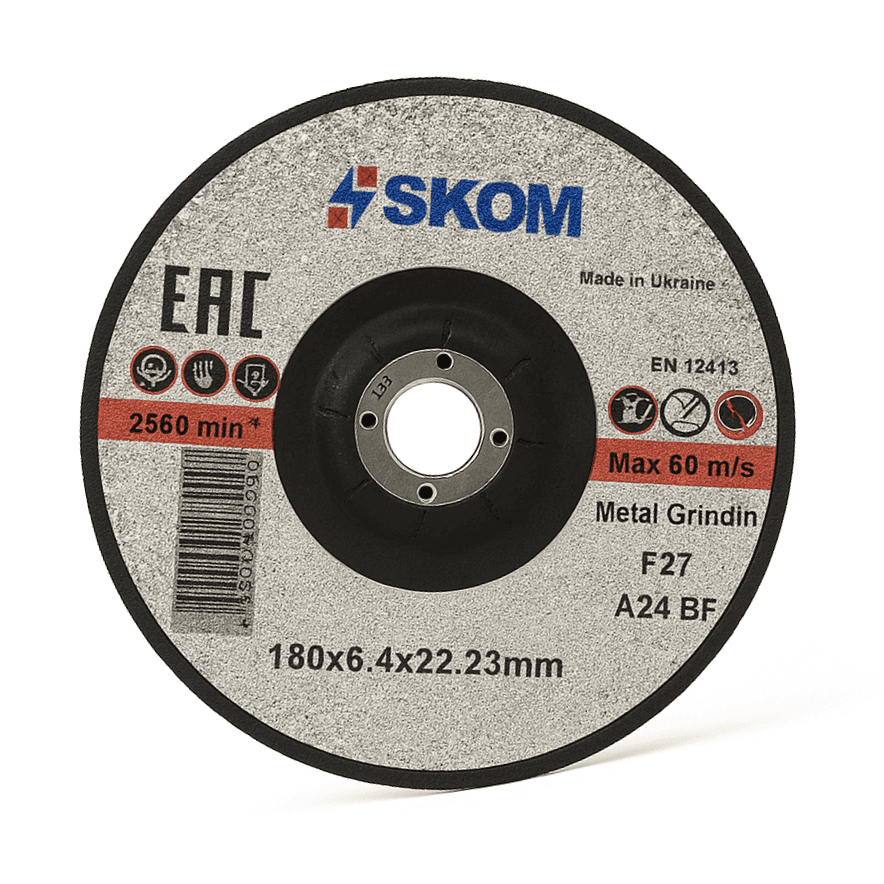 Диск металл 180x6,4x22,23 (SHIF) SKOM