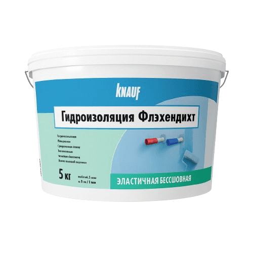 Latex-based waterproofing Flachendicht 5 kg Knauf