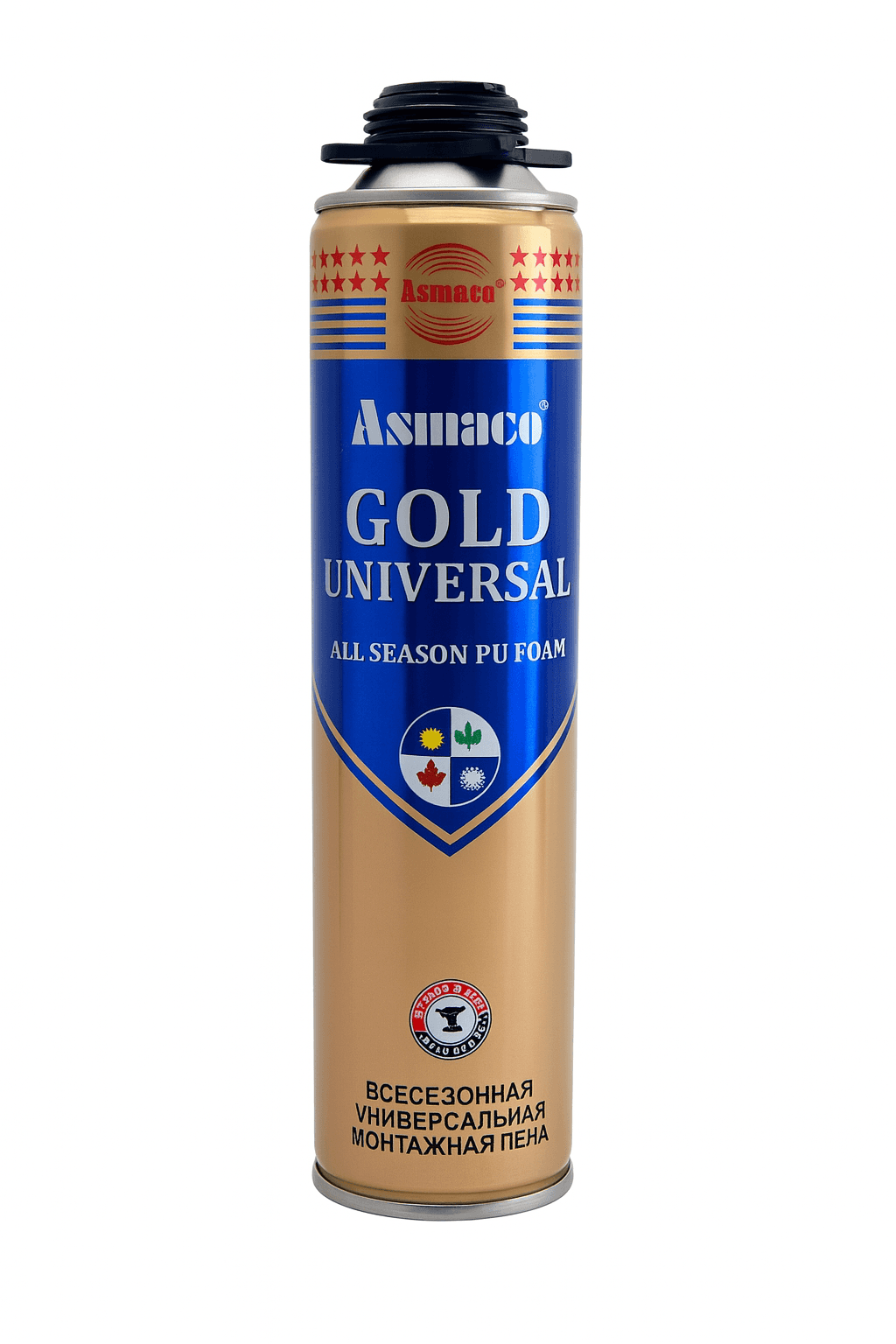750ml/850g Asmaco with foam gun