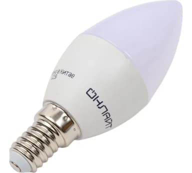 Lamp PROMO OLL-C37 10W 230V 4000k E14 ОНЛАЙТ