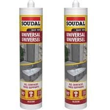 270 мл Универсальный силиконовый профиль Белый Soudal