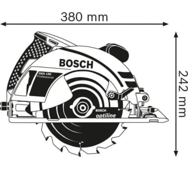 Пила циркулярная GKS 190 BOSCH.