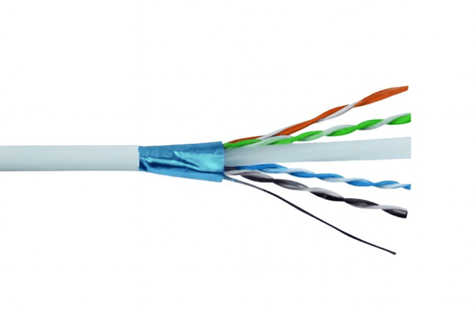 CAT-6 F/UTP23 AWG LSOH Triocable