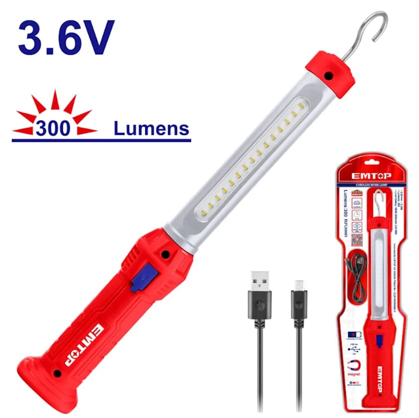 Magnetli LED Flashlight EMTOP ELFL30001