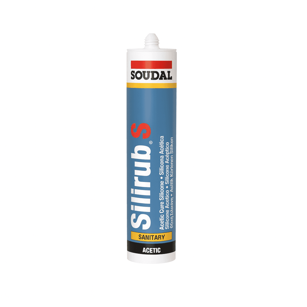 Silirub S 280мл картридж прозрачный Soudal