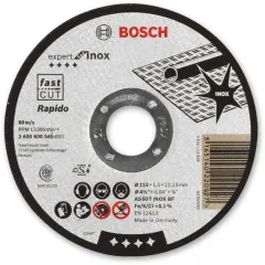 Disk metal 115x22.2x1mm BOSCH 2608600545