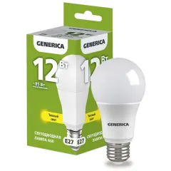 Lampa led armud A60 12W 3000K E27 Generica