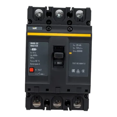 Avtomatik elektrikaçarı ВА88-32 3Р63А 25кА İEK