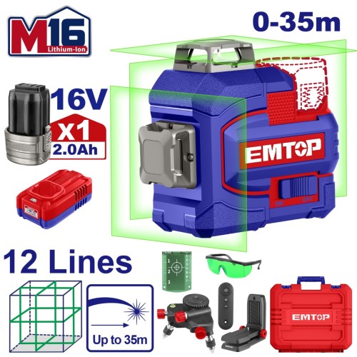 Laser 360 scales 35 meters EMTOP