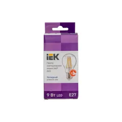 Led E27 kürə şüşə A60 360° 9W 6500k 230V İEK