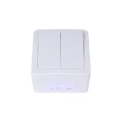 Elektrik açarı 2li VS20-2-0-QPB Hermes plus ağ İEK
