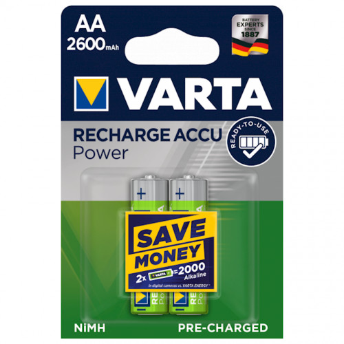 Varta Rechargeable Accu AA 2600mAh