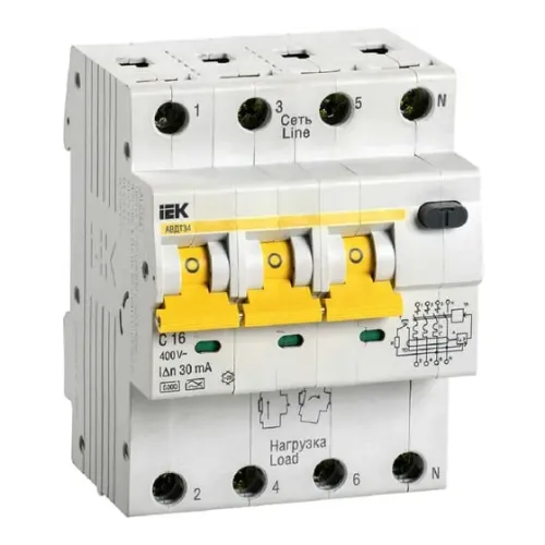 АVDT34 C32 30мА - Differensial cərəyanın Avtomatik Elektrikaçarı İEK