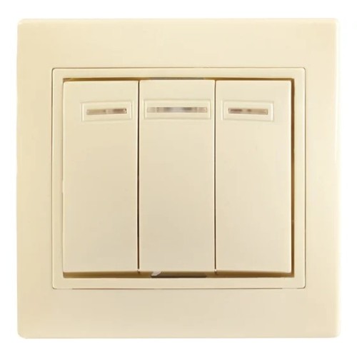 Электрический ключ 3lu bc10-3-0-kkm 10a Quarting Cream Iek