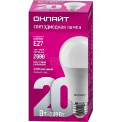 Lampa Oll-A60 20W 230V 4000K E27 Онlayyıt 61158