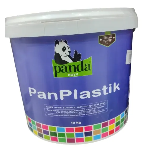 Краска PanPlastic фасадная белая 25кг/15л Панда