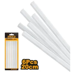 Hot silicone stick Ø11.2mm 20sm 6 units Ingco Aktgs2061