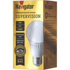 Lampa 80548 NLL-A60-9-230-2,7K-E27-FR-SV Navigator 80548