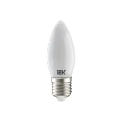 Led E27 şam şüşə C35 360° 7W 4000k 230V İEK