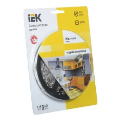 Led lenti 5m blister LSR-3528Y60 12V İEK