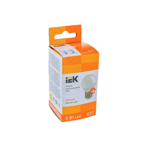 Led E27 kürə G45 9W 3000k 230V İEK Led E27 kürə G45 9W 3000k 230V İEK