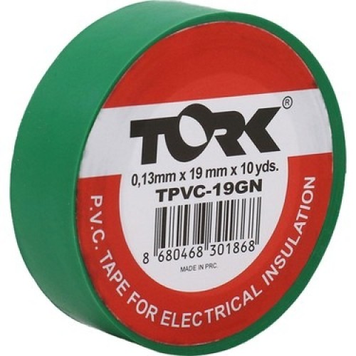 İzolent yaşıl 0.13/19mm Tork TPVC-19GN