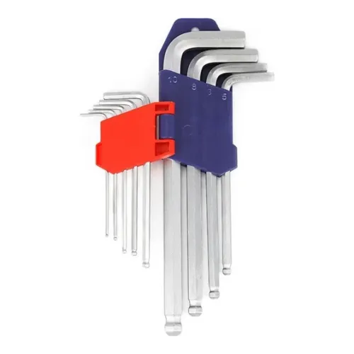 Altıbucaqlı açar dəsti 9 parça dairəvi başlıqlı Workpro WP222006 Altıbucaqlı açar dəsti 9 parça dairəvi başlıqlı Workpro WP222006