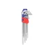 Altıbucaqlı açar dəsti 9 parça uzun qollu dairəvi başlıqlı Workpro WP222007