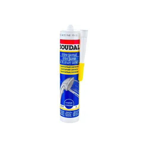 270 ml Germetik Sanitar Silikon Ag Profil Soudal 124252