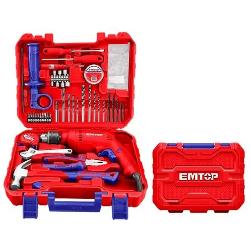 Alət çantası 122 parça Emtop EEDK12201