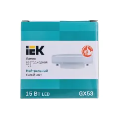 Led GX53 T75 15W 4000k 230V İEK