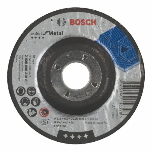 Disk metal göbəkli 115mm BOSCH 2608600218