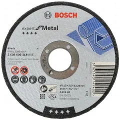 Disk metal 115mm BOSCH 2608600318