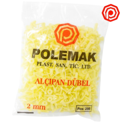 Kəpənək dübeli 2mm (250) Polemak
