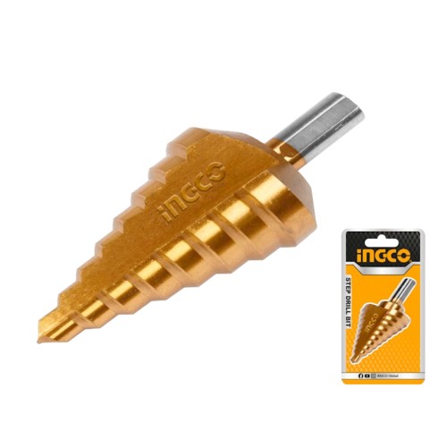 Pilləli sverlo 10-45mm INGCO AKSDS10451 Pilləli sverlo 10-45mm INGCO AKSDS10451
