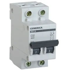 3x40A C tipli 4.5kA Avtomat BA47-29 Generica BA47-29-3-40