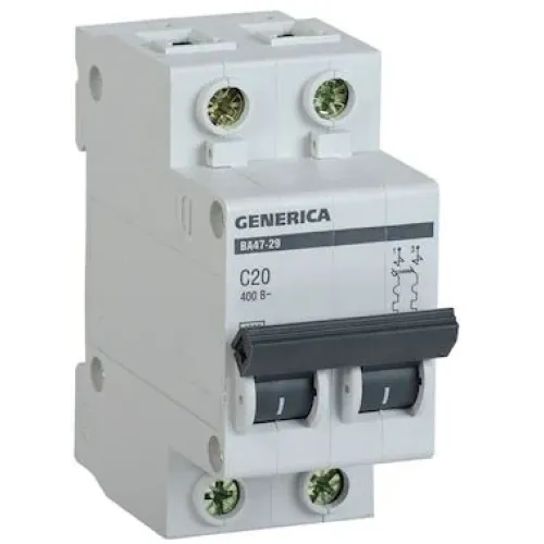 1x32A C tipli 4.5kA Avtomat BA47-29 Generica 1x32A C tipli 4.5kA Avtomat BA47-29 Generica