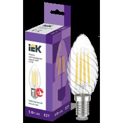 Led E27 şam ST35 360° 5W 4000k 230V İEK